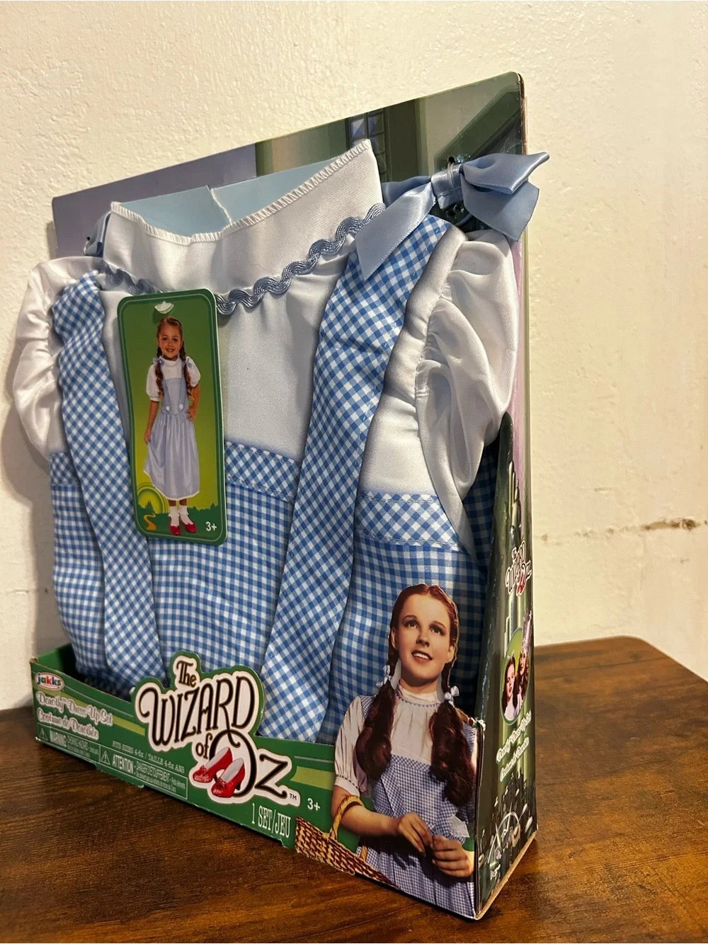 The Wizard of Oz Dorothy Dress-Up Costume - Girls 3+ Blue Gingham